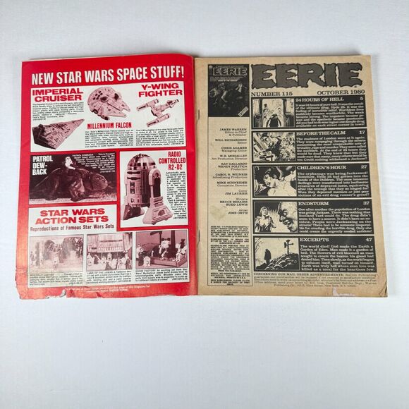 Vintage 1980 EERIE #115 - Warren Publishing - Picture 3 of 11